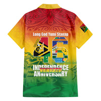Vanuatu Indipendens Dei Family Matching Tank Maxi Dress and Hawaiian Shirt Yumi 46th Independence Anniversary