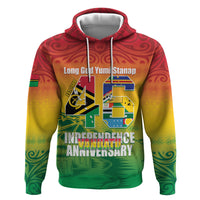Vanuatu Indipendens Dei Hoodie Yumi 46th Independence Anniversary