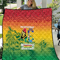 Vanuatu Indipendens Dei Quilt Yumi 46th Independence Anniversary