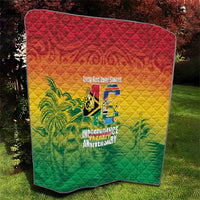 Vanuatu Indipendens Dei Quilt Yumi 46th Independence Anniversary
