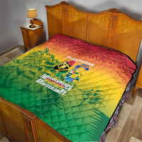 Vanuatu Indipendens Dei Quilt Yumi 46th Independence Anniversary