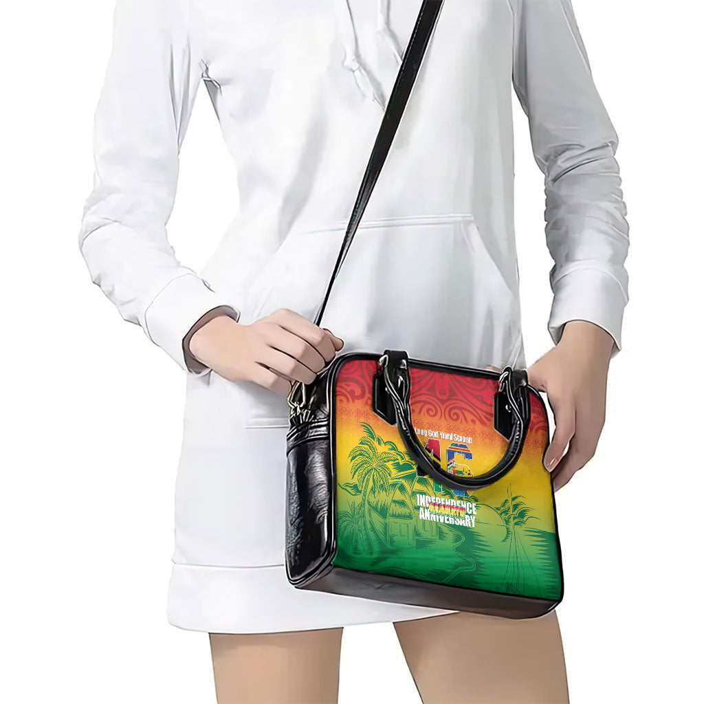 Vanuatu Indipendens Dei Shoulder Handbag Yumi 46th Independence Anniversary LT14 - Polynesian Pride