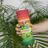 Vanuatu Indipendens Dei Skinny Tumbler Yumi 46th Independence Anniversary