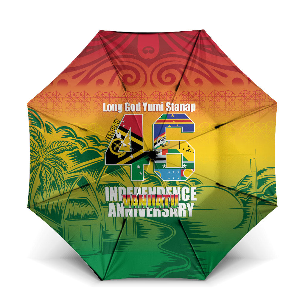 Vanuatu Indipendens Dei Umbrella Yumi 46th Independence Anniversary