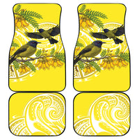 Bellbird New Zealand Car Mats Korimako Kowhai Maori Pattern LT14 - Polynesian Pride