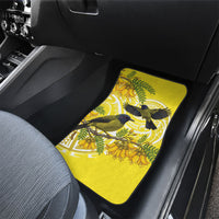 Bellbird New Zealand Car Mats Korimako Kowhai Maori Pattern LT14 - Polynesian Pride