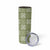 Vesuvian Green Palaka Quilt Hawaii Skinny Tumbler Traditional Hawaii-plaid Pattern - Polynesian Pride