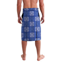 Royal Blue Palaka Quilt Hawaii Lavalava Traditional Hawaii-plaid Pattern - Polynesian Pride