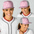 Pink Palaka Quilt Hawaii Baseball Net Cap Traditional Hawaii-plaid Pattern - Polynesian Pride