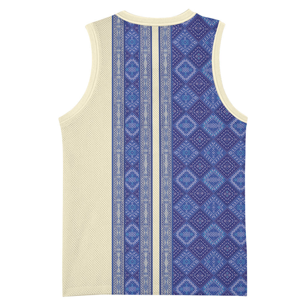 Mabuhay Philippines Festival Basketball Jersey Yakan Modern Filipiniana Inspired LT14 - Polynesian Pride