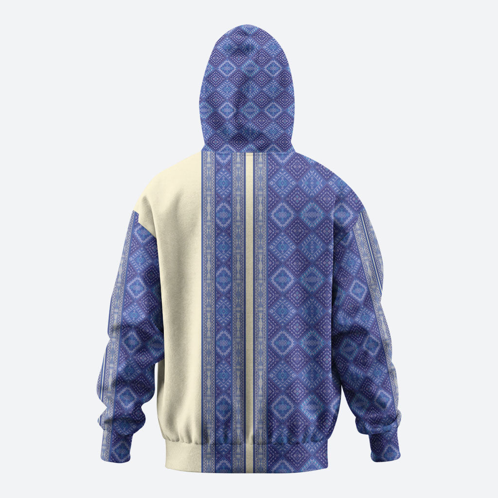 Mabuhay Philippines Festival Hoodie Yakan Modern Filipiniana Inspired LT14 - Polynesian Pride