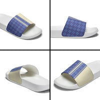 Mabuhay Philippines Festival Slide Sandals Yakan Modern Filipiniana Inspired LT14 - Polynesian Pride