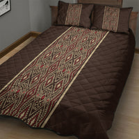 Mabuhay Philippines Festival Quilt Bed Set Tnalak Modern Filipiniana Inspired LT14 - Polynesian Pride