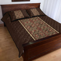 Mabuhay Philippines Festival Quilt Bed Set Tnalak Modern Filipiniana Inspired LT14 - Polynesian Pride