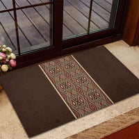Mabuhay Philippines Festival Rubber Doormat Tnalak Modern Filipiniana Inspired LT14 - Polynesian Pride