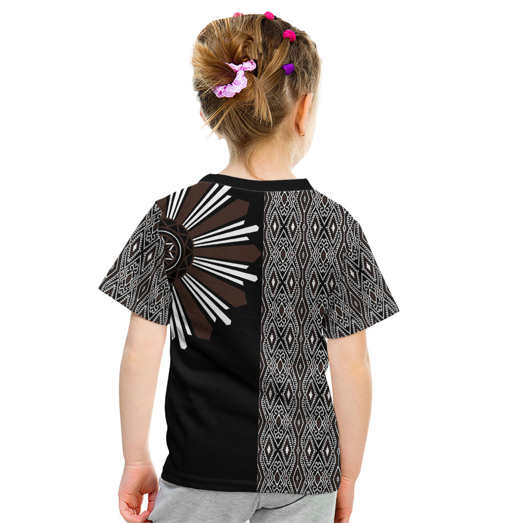Mabuhay Philippines Festival Kid T Shirt Araw Tnalak Modern Filipiniana Inspired LT14 - Polynesian Pride