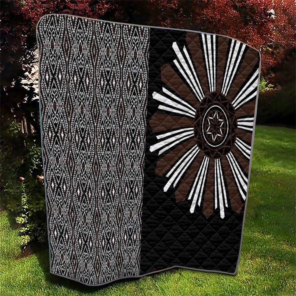 Mabuhay Philippines Festival Quilt Araw Tnalak Modern Filipiniana Inspired LT14 - Polynesian Pride