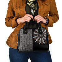 Mabuhay Philippines Festival Shoulder Handbag Araw Tnalak Modern Filipiniana Inspired LT14 - Polynesian Pride