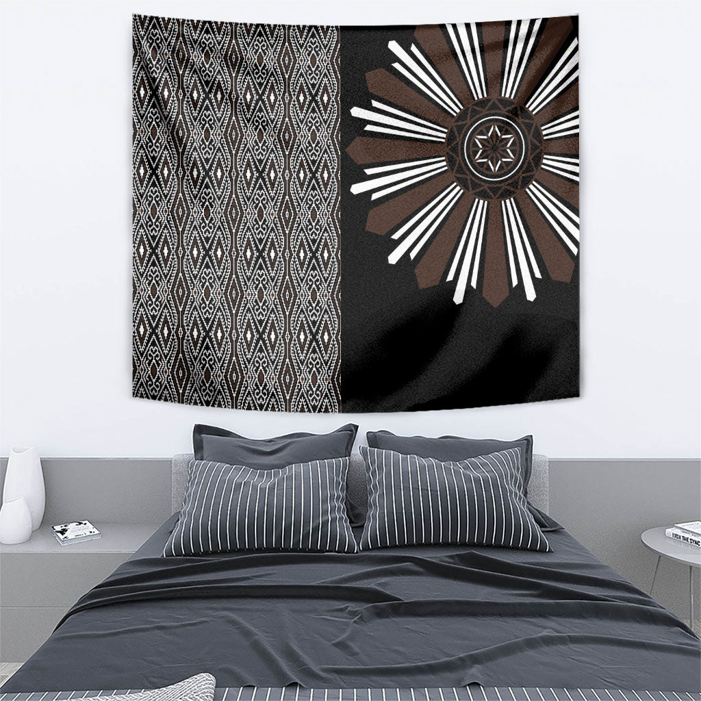 Mabuhay Philippines Festival Tapestry Araw Tnalak Modern Filipiniana Inspired LT14 - Polynesian Pride