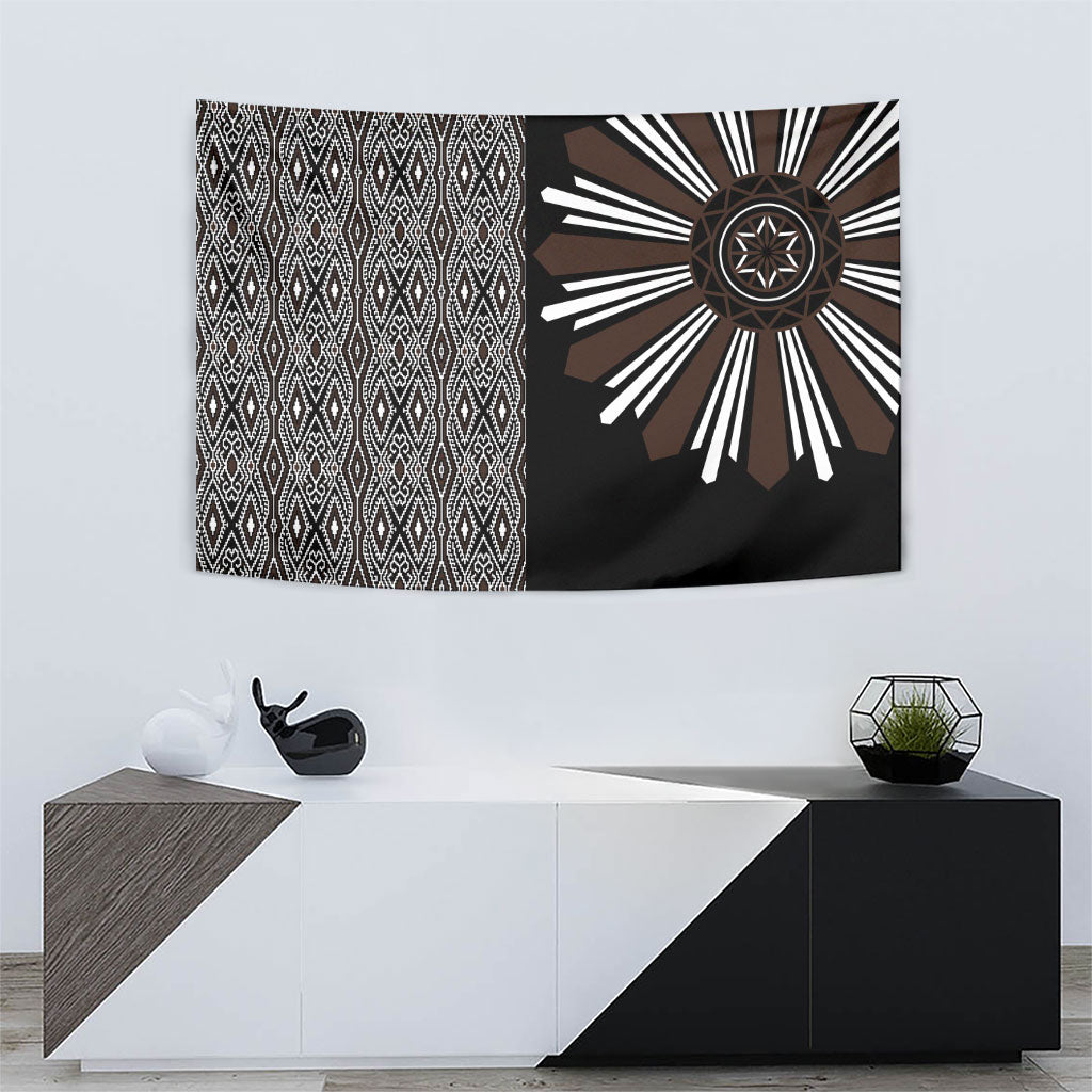Mabuhay Philippines Festival Tapestry Araw Tnalak Modern Filipiniana Inspired LT14 - Polynesian Pride