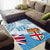 Fiji Day 1970 Area Rug Proud To Be A Fijian Tapa Pattern