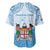 Fiji Day 1970 Baseball Jersey Proud To Be A Fijian Tapa Pattern