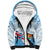 Fiji Day 1970 Sherpa Hoodie Proud To Be A Fijian Tapa Pattern