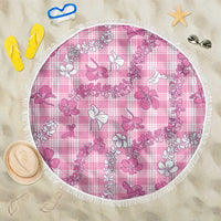 Alaka Aloha Hawaii Beach Blanket Plumeria Lei With Palaka Motif - Polynesian Pride