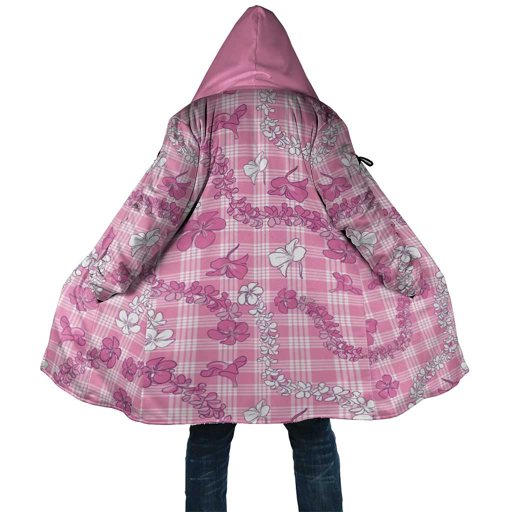 Alaka Aloha Hawaii Cloak Plumeria Lei With Palaka Motif - Polynesian Pride