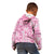 Alaka Aloha Hawaii Kid Hoodie Plumeria Lei With Palaka Motif - Polynesian Pride