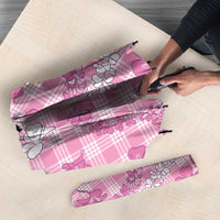 Alaka Aloha Hawaii Umbrella Plumeria Lei With Palaka Motif - Polynesian Pride