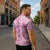 Alaka Aloha Hawaii Zipper Polo Shirt Plumeria Lei With Palaka Motif - Polynesian Pride