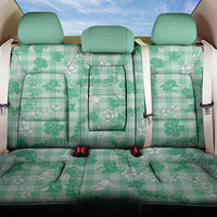 Omaomao Aloha Hawaii Back Car Seat Cover Plumeria Lei With Palaka Motif LT14 One Size Green - Polynesian Pride