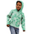 Omaomao Aloha Hawaii Kid Hoodie Plumeria Lei With Palaka Motif - Polynesian Pride