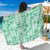Omaomao Aloha Hawaii Sarong Plumeria Lei With Palaka Motif - Polynesian Pride