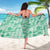 Omaomao Aloha Hawaii Sarong Plumeria Lei With Palaka Motif - Polynesian Pride