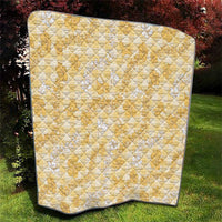 Melemele Aloha Hawaii Quilt Plumeria Lei With Palaka Motif - Polynesian Pride