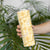 Melemele Aloha Hawaii Skinny Tumbler Plumeria Lei With Palaka Motif - Polynesian Pride