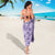 Poni Aloha Hawaii Sarong Plumeria Lei With Palaka Motif - Polynesian Pride