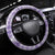 Poni Aloha Hawaii Steering Wheel Cover Plumeria Lei With Palaka Motif - Polynesian Pride