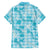 Polu Aloha Hawaii Family Matching Off Shoulder Maxi Dress and Hawaiian Shirt Plumeria Lei With Palaka Motif - Polynesian Pride