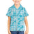 Polu Aloha Hawaii Family Matching Off Shoulder Maxi Dress and Hawaiian Shirt Plumeria Lei With Palaka Motif - Polynesian Pride