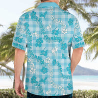 Polu Aloha Hawaii Hawaiian Shirt Plumeria Lei With Palaka Motif - Polynesian Pride