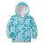 Polu Aloha Hawaii Kid Hoodie Plumeria Lei With Palaka Motif - Polynesian Pride