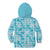 Polu Aloha Hawaii Kid Hoodie Plumeria Lei With Palaka Motif - Polynesian Pride