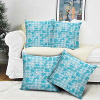 Polu Aloha Hawaii Pillow Cover Plumeria Lei With Palaka Motif LT14 - Polynesian Pride