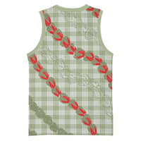 Omaomao Aloha Hawaii Basketball Jersey Rosebud Lei With Palaka Motif - Polynesian Pride