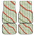 Omaomao Aloha Hawaii Car Mats Rosebud Lei With Palaka Motif - Polynesian Pride
