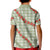 Omaomao Aloha Hawaii Kid Polo Shirt Rosebud Lei With Palaka Motif - Polynesian Pride
