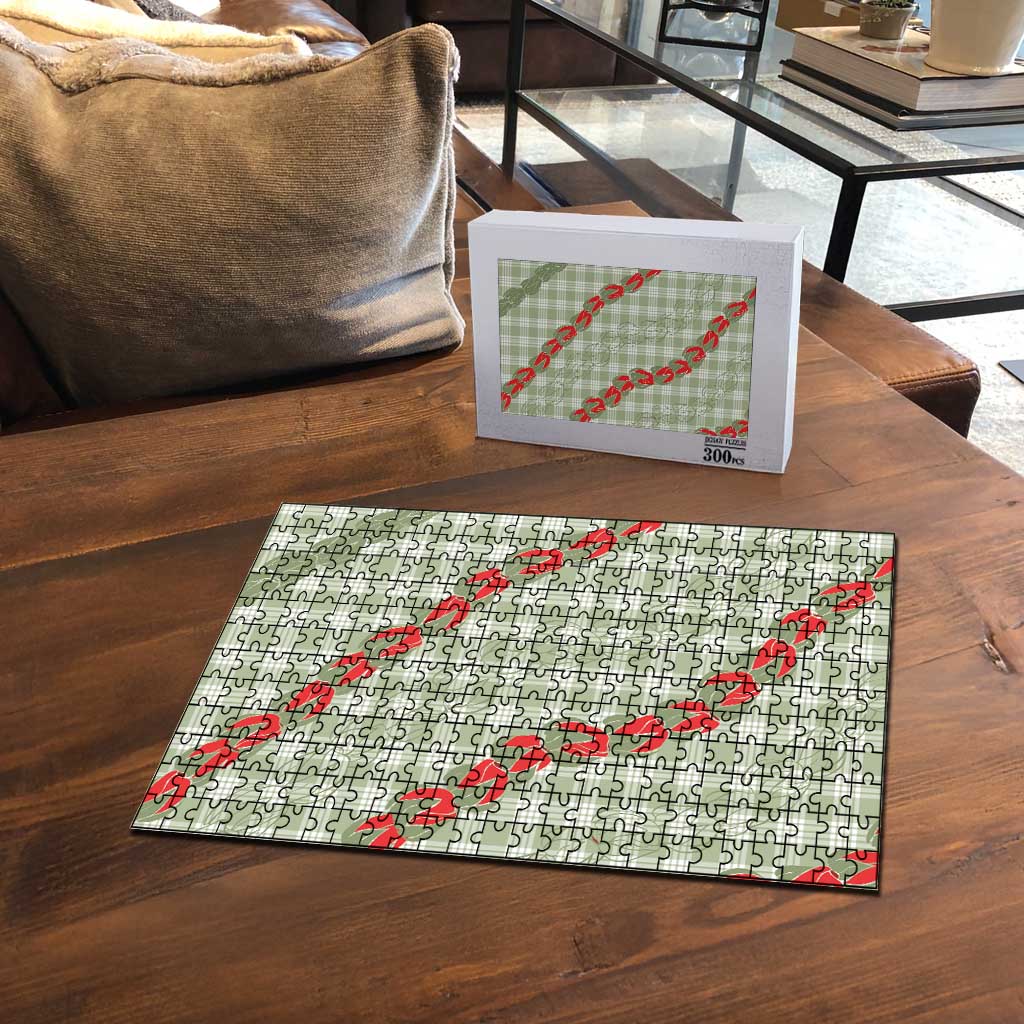 Omaomao Aloha Hawaii Puzzle Rosebud Lei With Palaka Motif - Polynesian Pride